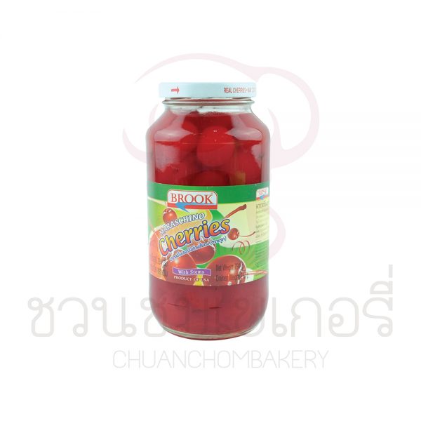 บรูค มาราสชิโนเชอร์รี่ก้านสีแดง 794 กรัม รหัส 8850358011911