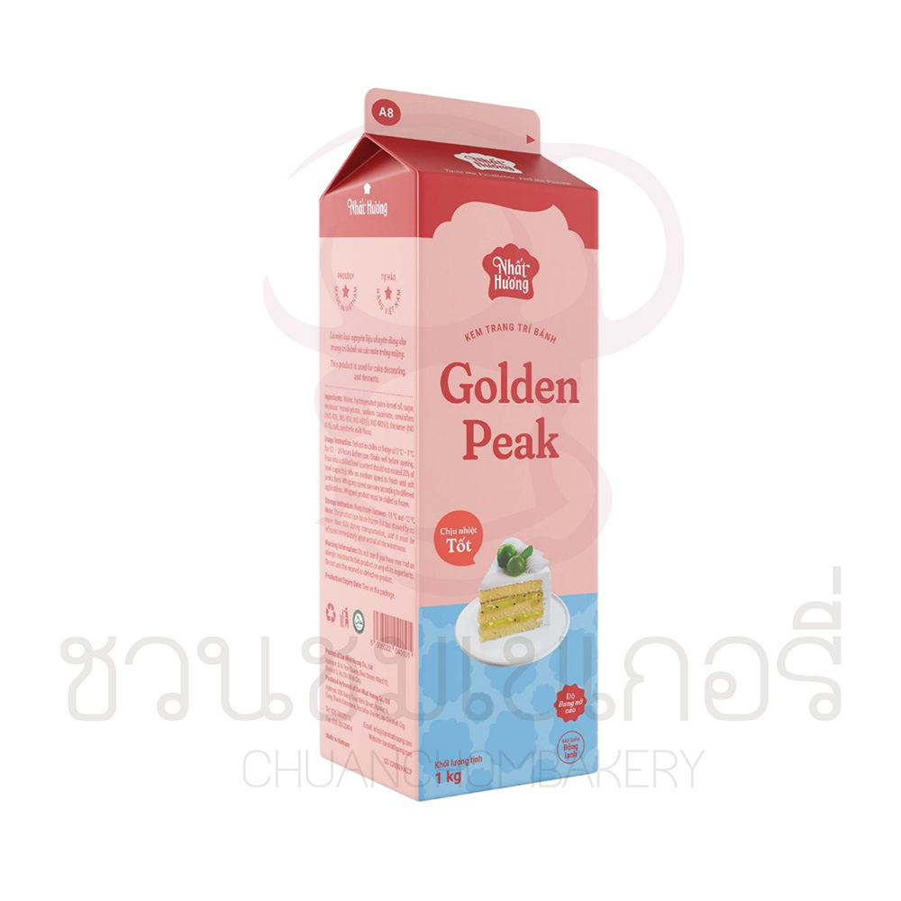 Golden Peak Non-Dairy Topping Cream (1kg) รหัส 8936022040101