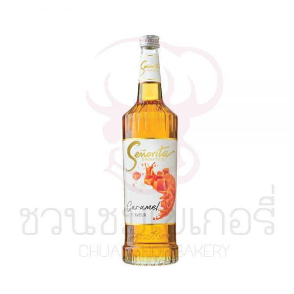 Senorita Signature Caramel Flavour Syrup 720ml รหัส 8850256526500