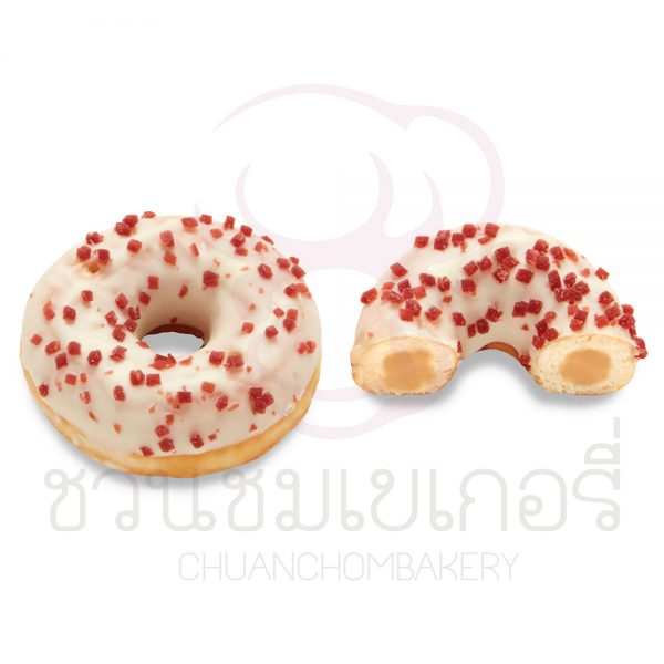 Creamy Strawberry Dots น้ำหนัก 75 กรัม 24 ชิ้น (สั่งจองล่วงหน้าเท่านั้น)