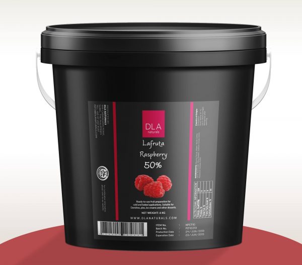 DLA Lafruta Raspberry 50% 6kgs ลาฟรุตต้า รสราสพ์เบอร์รี่ ฟิลลิ่ง เกรดพรีเมียม - Image 2