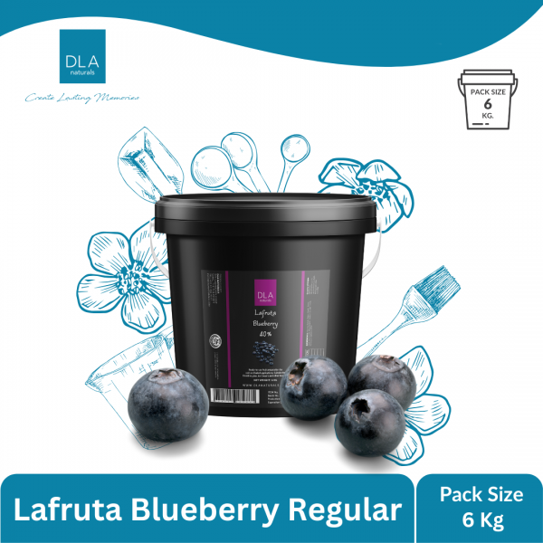 DLA Lafruta Blueberry Regular  3kgs/6kgs ลาฟรุตต้า ฟิลลิ่ง เกรดพรีเมียม