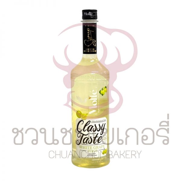 Molle Syrup น้ำเชื่อม กลิ่นองุ่นขาว 710มล. 8858732830059