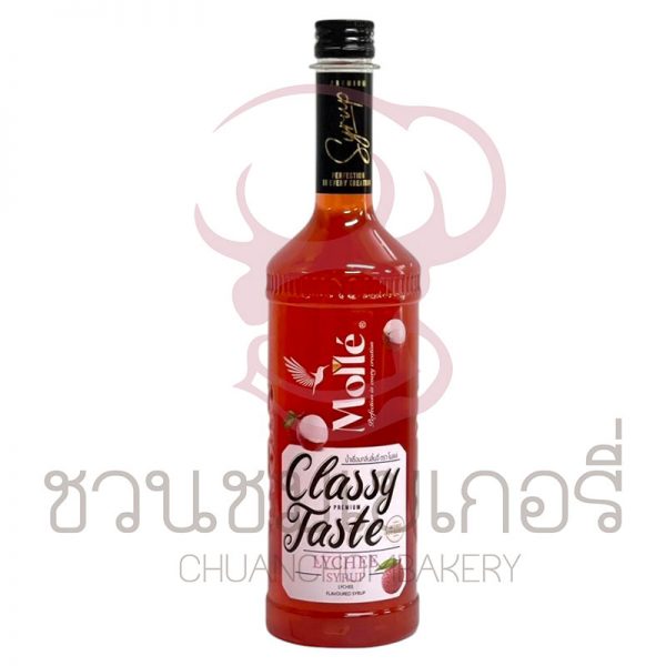 Molle Syrup น้ำเชื่อม กลิ่นลิ้นจี่ 710มล. 8858732830073