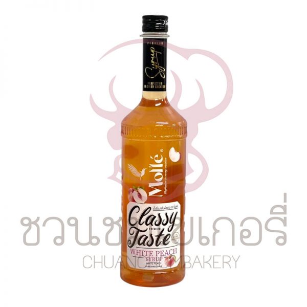 Molle Syrup น้ำเชื่อม กลิ่นพีช 710มล. 8858732830097