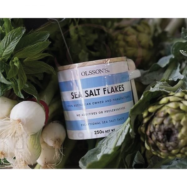 OLSSON'S SEA SALT FLAKES CUBE 250 กรัมแพ็คเกจเซรามิก รหัส 10604083 - Image 2