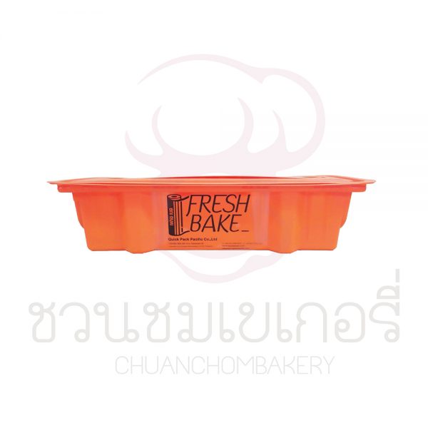 Fresh Bake กระดาษไขเคลือบซิลิโคน 12 นิ้ว X ยาว 50 M (หนา 40 แกรม)  กล่องส้ม รหัส 0200420361250
