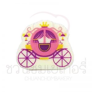 Carriage Pink & Purple 4x3.5cm FDEC4316W บรรจุ 5 ชิ้น รหัส 1204316W005