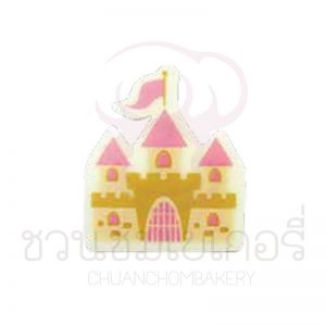 Castle-Pink 3x3.5cm FDEC4325W บรรจุ 5 ชิ้น รหัส 1204325W005