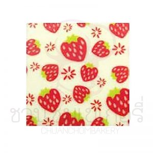 Transfer sheet Red Strawberry FDEC4399 บรรจุ 1 ชิ้น รหัส 1204399001