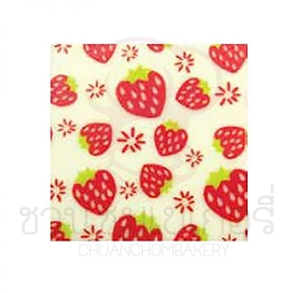 Transfer sheet Red Strawberry FDEC4399 บรรจุ 1 ชิ้น รหัส 1204399001