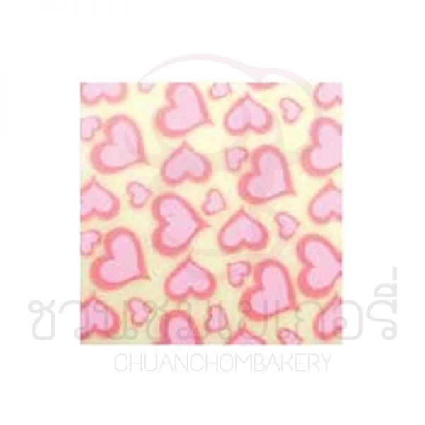 Transfer sheet Sweet Hearts(Pink & Pink) FDEC4400 บรรจุ 1 ชิ้น รหัส 1204400001
