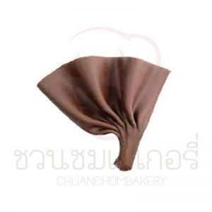 Chocolate Fan Dark 4-5cm FDEC6109D (บรรจุ5ชิ้น) รหัส 1206109D005
