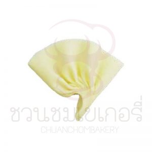 Chocolate Fan While 4-5 cm FDEC6110W (บรรจุ5ชิ้น) รหัส 1206110W005