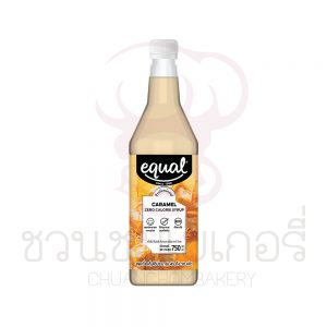 Equal Caramel Syrup 0 cal น้ำเชื่อมกลิ่นคาราเมล 0 แคล 750 มล รหัส 7630486405377