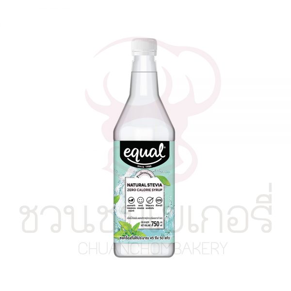 Equal With Stevia Syrup 0 cal น้ำเชื่อมหญ้าหวาน 0 แคล รหัส 7630486405384