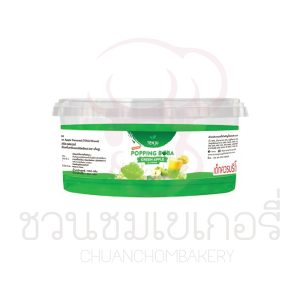 Tenju Boduo Popping Boba Green Apple 550g รหัส 8859882300072