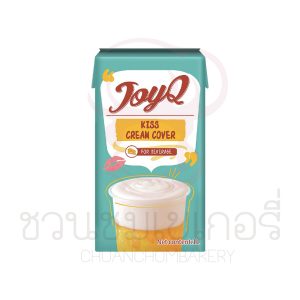 JoyQ kiss cream cover (milk beverage) 1 L สำหรับท็อปปิ้งบนเครื่องดื่ม รหัส 6976803390188