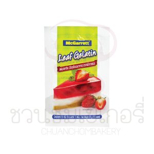 แม็กกาแรต เจลาตินแผ่น 20 ก. Bloom 210-230 รหัส 8850358374696