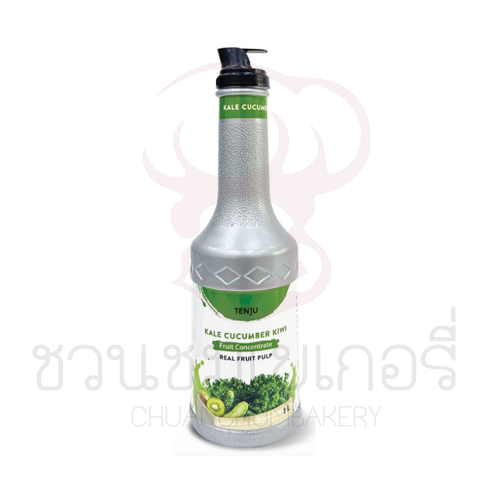 Tenju Kale Cucumber Kiwi Syrup Concentrate 1L รหัส 8859882300379
