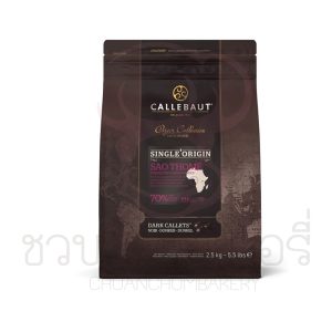 Callbaut Dark Origin Chocolate - Sao Thomé 70% Callets - 2.5kg	5410522515916