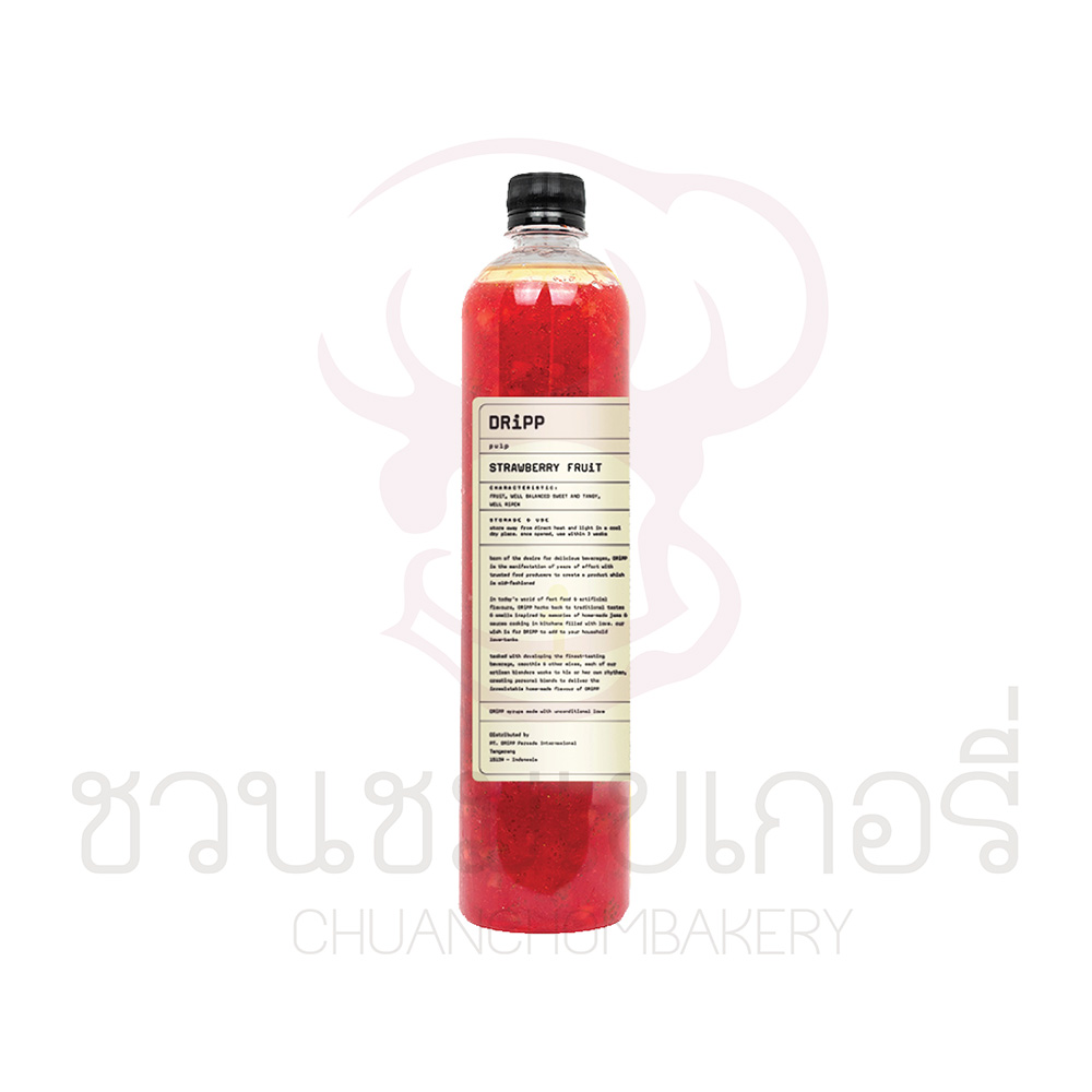 DRiPP Strawberry Fruit Pulp 760ml รหัส 8997220504970